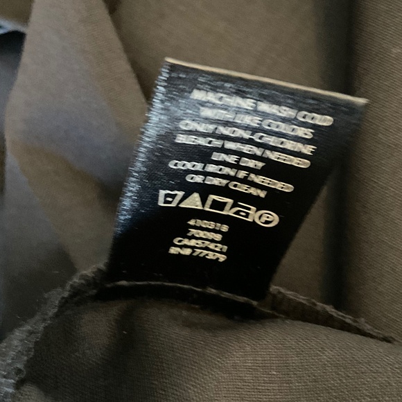 NWT Ann Taylor Ann Fit Trouser Leg Black Pants Classic suiting career basic 14 P - Picture 12 of 14